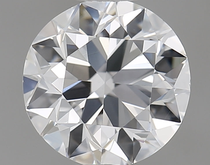 1.0 Carat Round Natural Diamond with  Cut Diamond in 14KT  view 1
