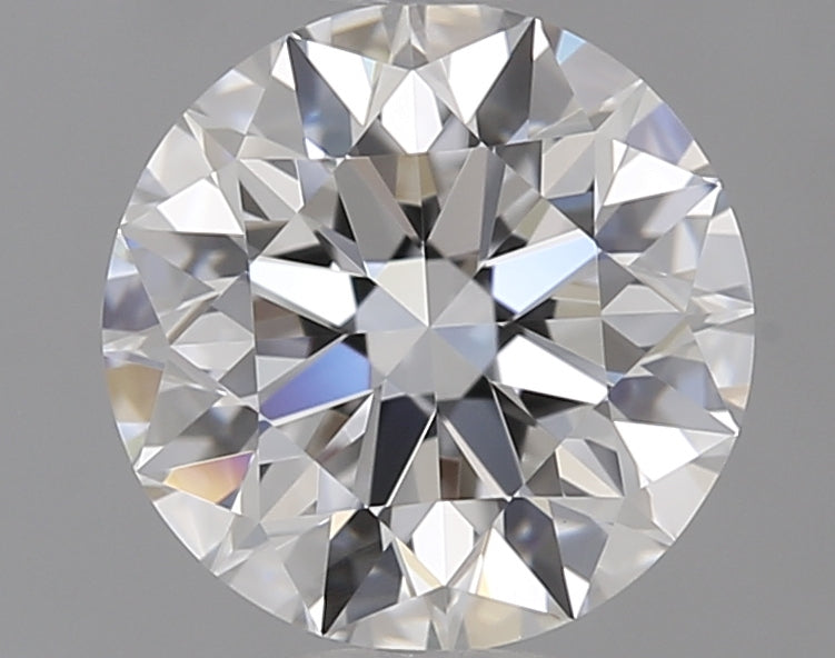 1.04 Carat Round Lab Diamond with  Cut Diamond in 14KT  view 1
