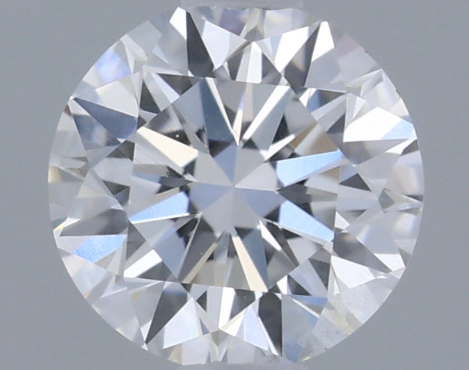 0.26 Carat Round Lab Diamond with  Cut Diamond in 14KT  view 1
