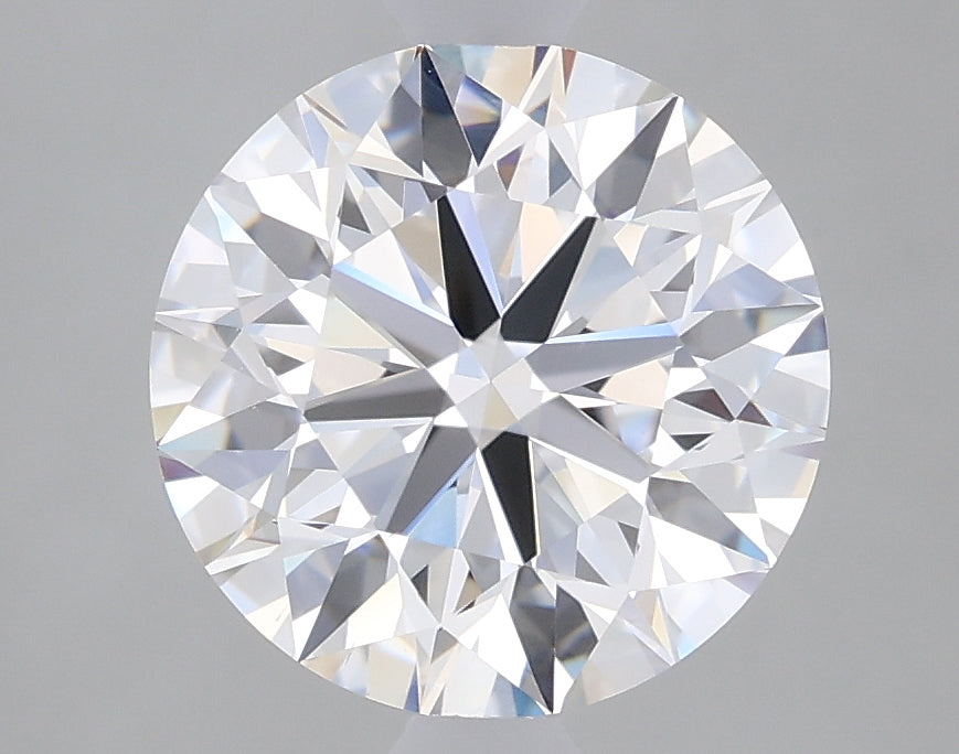2.15 Carat Round Lab Diamond with  Cut Diamond in 14KT  view 1
