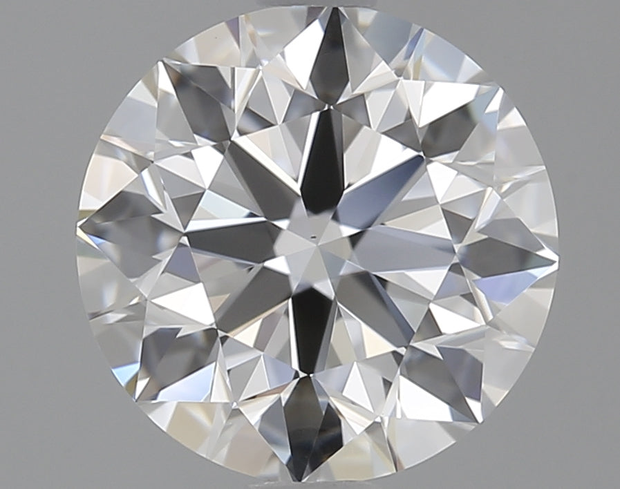 1.77 Carat Round Lab Diamond with  Cut Diamond in 14KT  view 1
