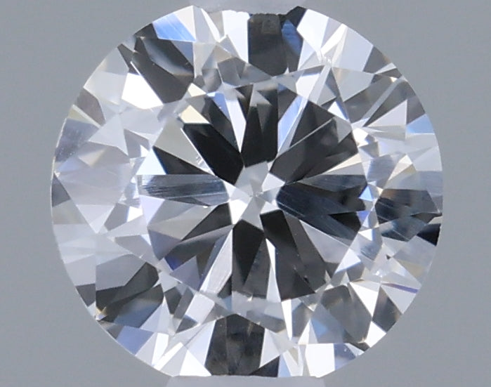 0.33 Carat Round Lab Diamond with  Cut Diamond in 14KT  view 1
