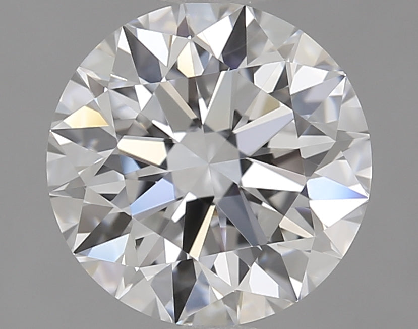 1.77 Carat Round Lab Diamond with  Cut Diamond in 14KT  view 1
