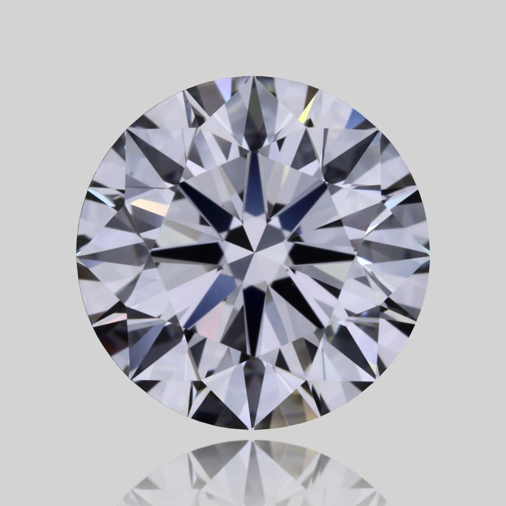 1.58 Carat Round Natural Diamond with  Cut Diamond in 14KT  view 1
