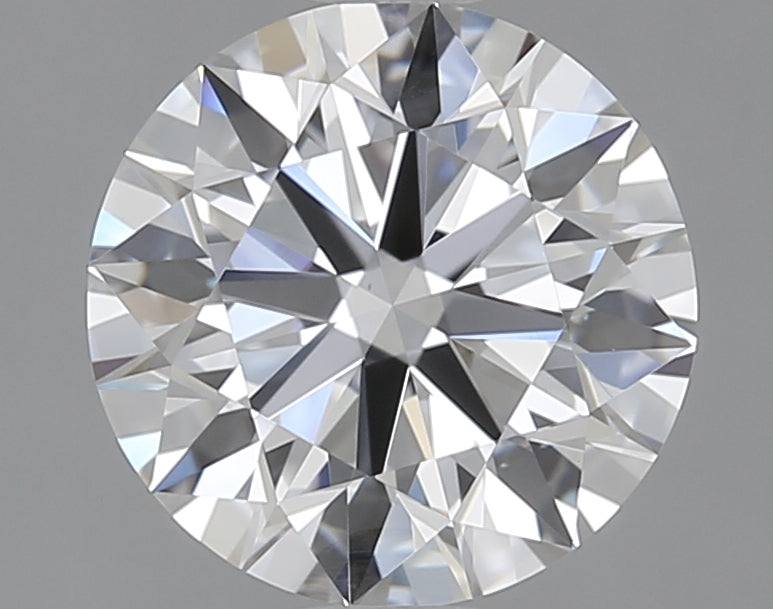 1.72 Carat Round Lab Diamond with  Cut Diamond in 14KT  view 1
