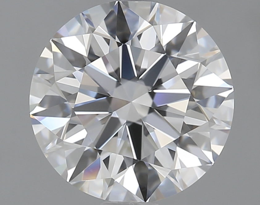 1.79 Carat Round Lab Diamond with  Cut Diamond in 14KT  view 1
