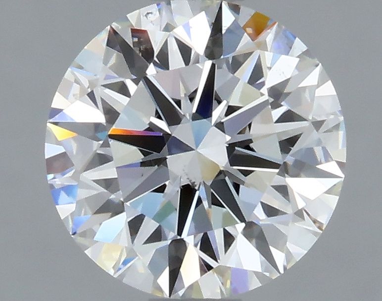 1.08 Carat Round Natural Diamond with  Cut Diamond in 14KT  view 1
