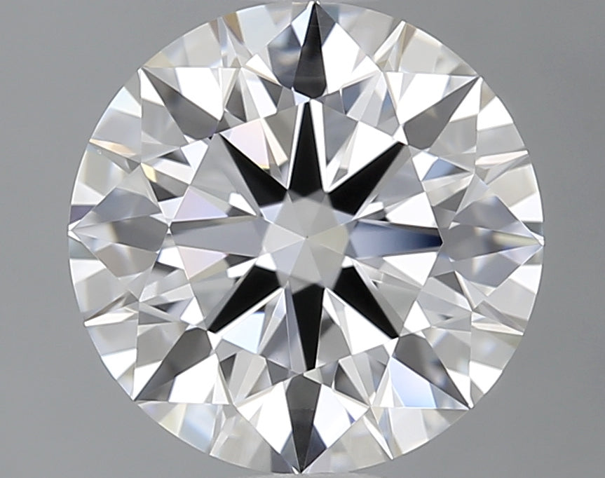 1.75 Carat Round Lab Diamond with  Cut Diamond in 14KT  view 1
