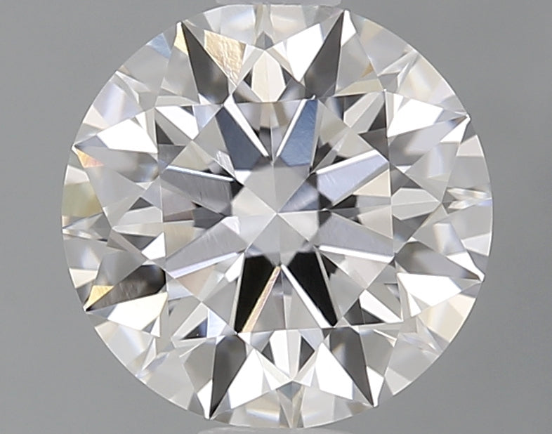 1.1 Carat Round Lab Diamond with  Cut Diamond in 14KT  view 1
