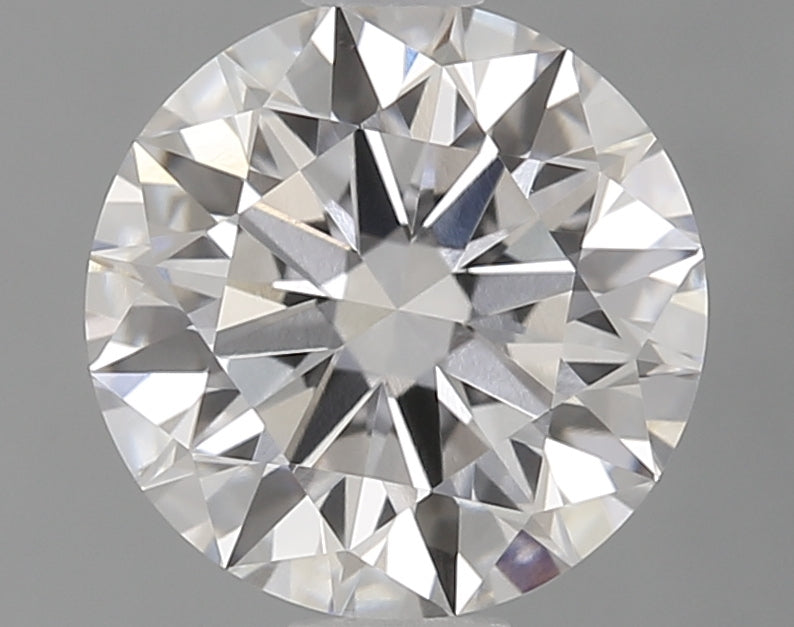 1.08 Carat Round Lab Diamond with  Cut Diamond in 14KT  view 1
