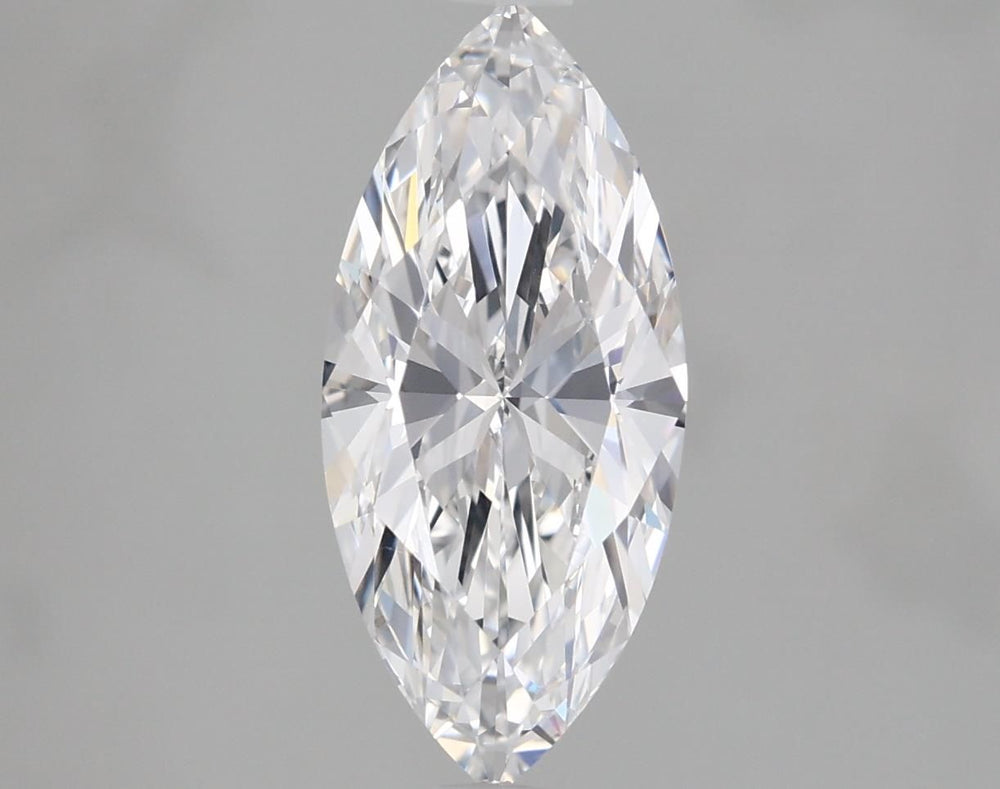 2.26 Carat Marquise Natural Diamond with  Cut Diamond in 14KT  view 1
