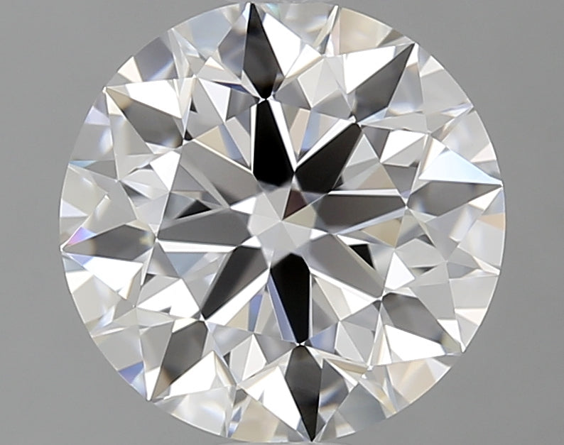 1.59 Carat Round Lab Diamond with  Cut Diamond in 14KT  view 1
