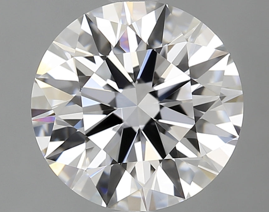 1.77 Carat Round Lab Diamond with  Cut Diamond in 14KT  view 1
