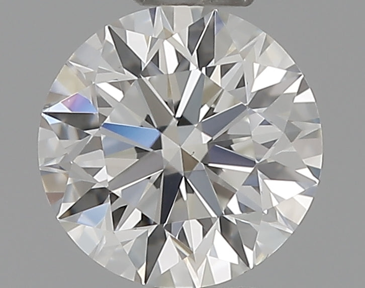 0.3 Carat Round Natural Diamond with  Cut Diamond in 14KT  view 1
