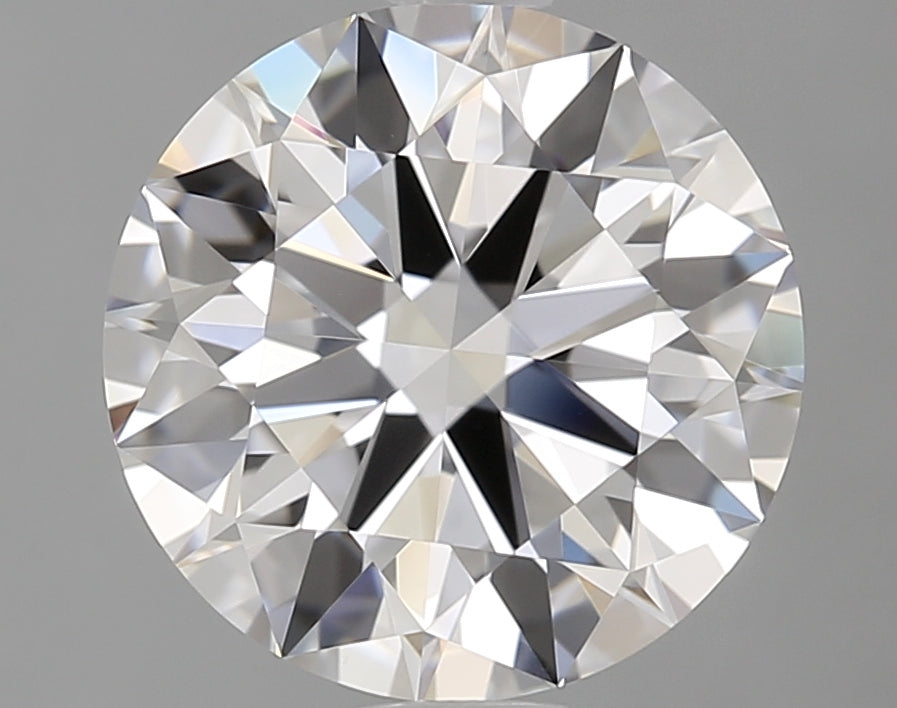 1.72 Carat Round Lab Diamond with  Cut Diamond in 14KT  view 1
