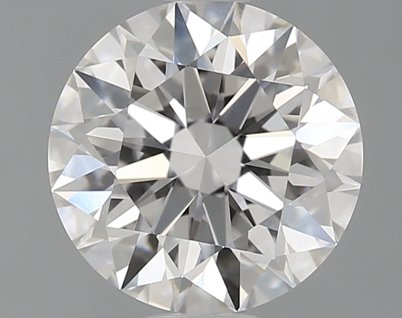 1.1 Carat Round Lab Diamond with  Cut Diamond in 14KT  view 1
