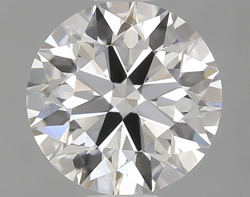 1.28 Carat Round Lab Diamond with  Cut Diamond in 14KT  view 1
