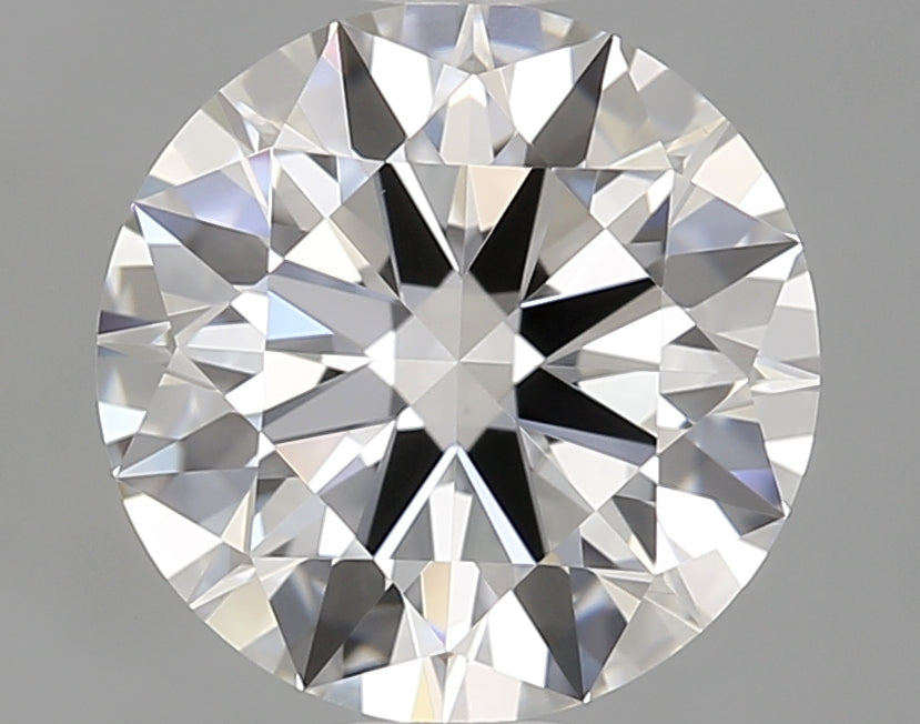 1.55 Carat Round Lab Diamond with  Cut Diamond in 14KT  view 1

