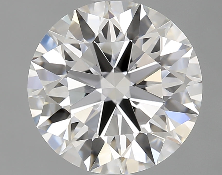 1.7 Carat Round Lab Diamond with  Cut Diamond in 14KT  view 1
