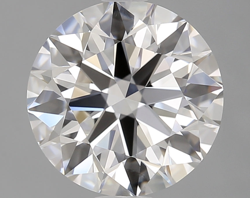1.81 Carat Round Lab Diamond with  Cut Diamond in 14KT  view 1
