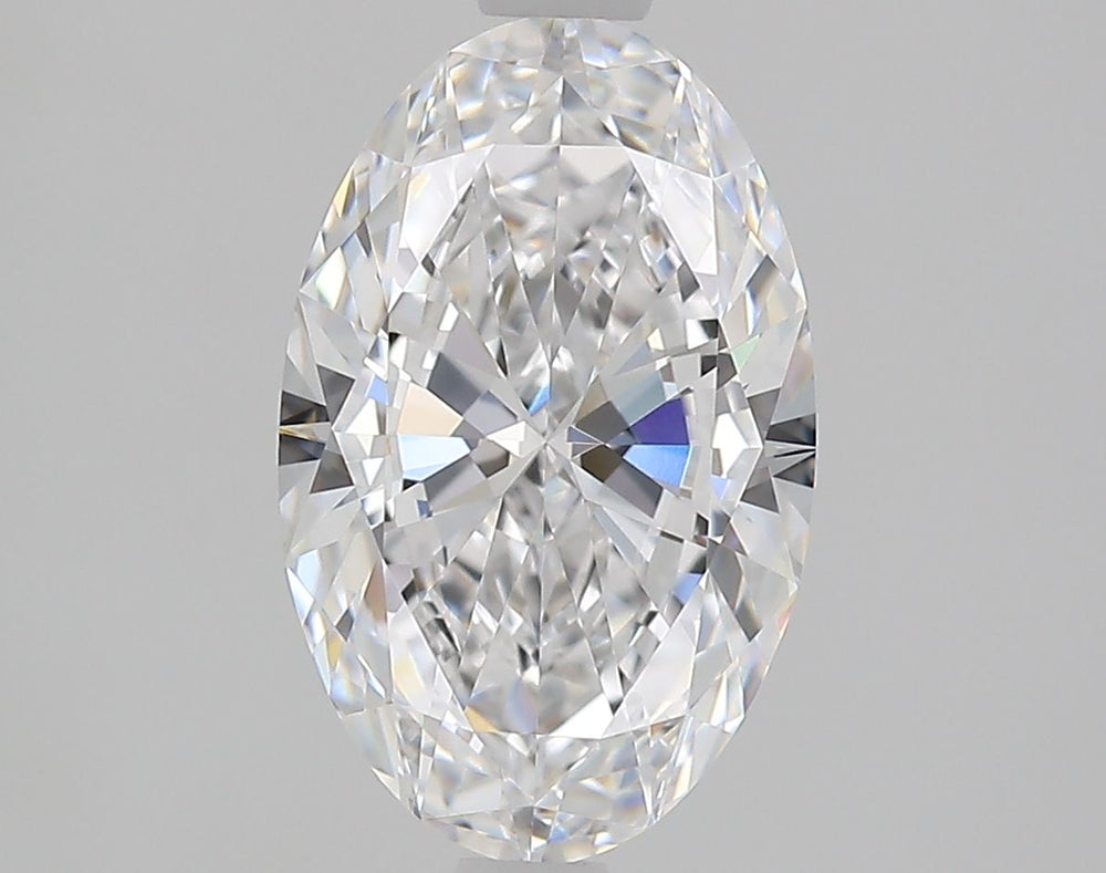 1.51 Carat Oval Natural Diamond with  Cut Diamond in 14KT  view 1
