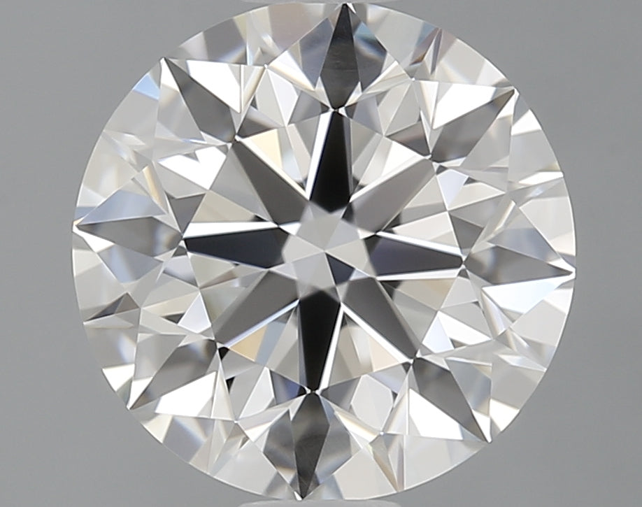 1.71 Carat Round Lab Diamond with  Cut Diamond in 14KT  view 1
