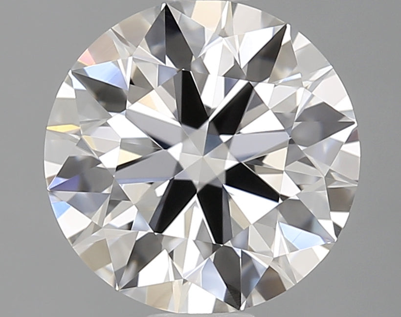 1.59 Carat Round Lab Diamond with  Cut Diamond in 14KT  view 1
