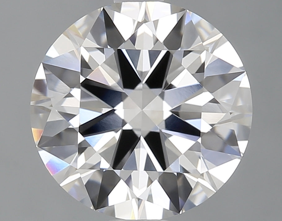 2.02 Carat Round Lab Diamond with  Cut Diamond in 14KT  view 1
