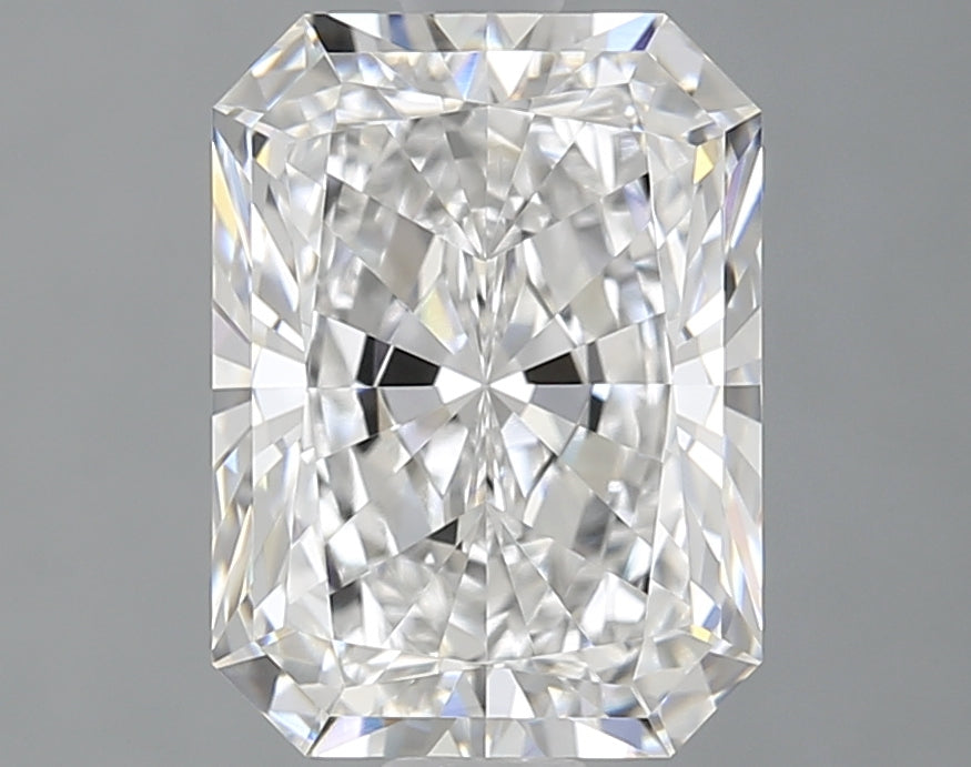 2.0 Carat Radiant Lab Diamond with  Cut Diamond in 14KT  view 1
