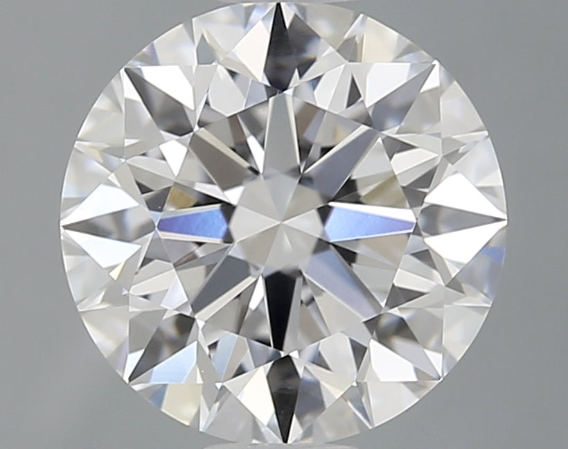 1.65 Carat Round Lab Diamond with  Cut Diamond in 14KT  view 1
