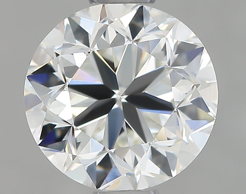 1.0 Carat Round Natural Diamond with  Cut Diamond in 14KT  view 1
