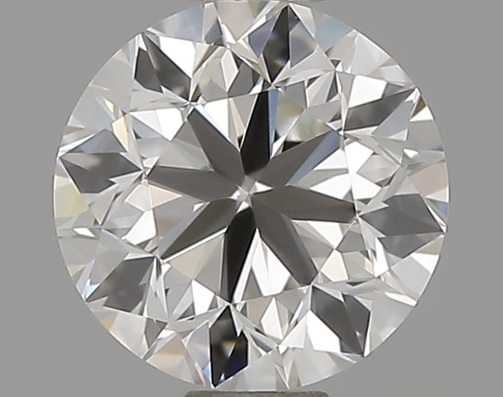 0.5 Carat Round Natural Diamond with  Cut Diamond in 14KT  view 1
