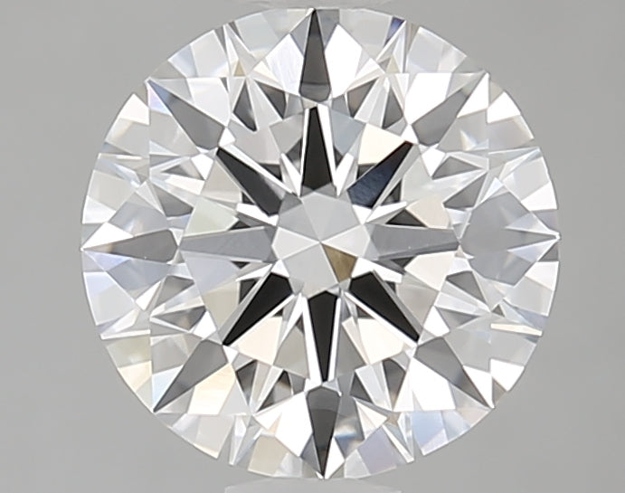 2.11 Carat Round Lab Diamond with  Cut Diamond in 14KT  view 1
