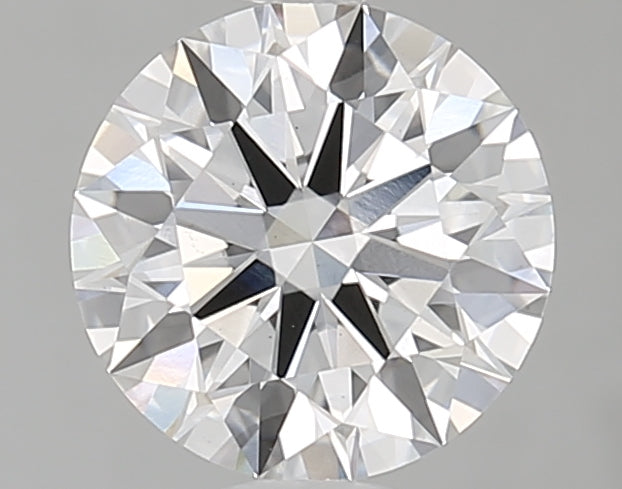 1.69 Carat Round Lab Diamond with  Cut Diamond in 14KT  view 1
