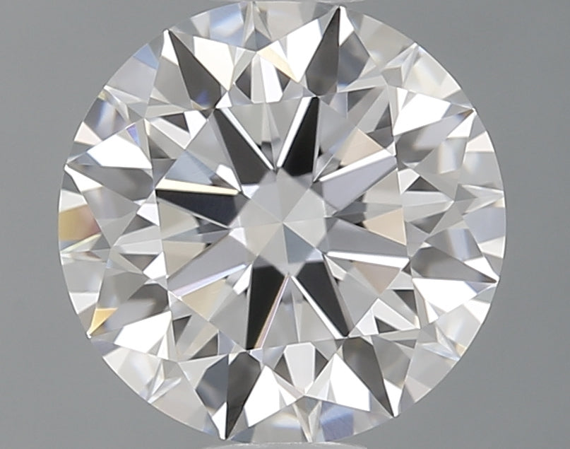 1.14 Carat Round Lab Diamond with  Cut Diamond in 14KT  view 1
