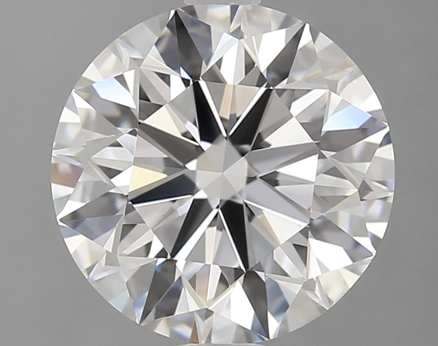 2.0 Carat Round Lab Diamond with  Cut Diamond in 14KT  view 1
