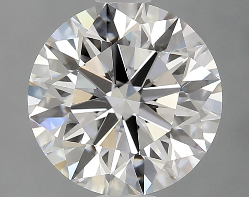 1.91 Carat Round Lab Diamond with  Cut Diamond in 14KT  view 1
