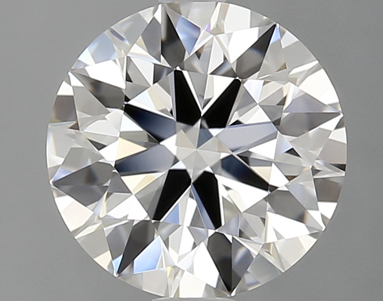 1.82 Carat Round Lab Diamond with  Cut Diamond in 14KT  view 1
