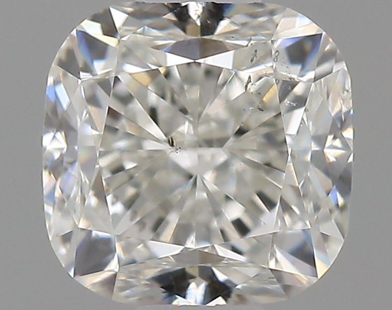 0.71 Carat Cushion Natural Diamond with  Cut Diamond in 14KT  view 1
