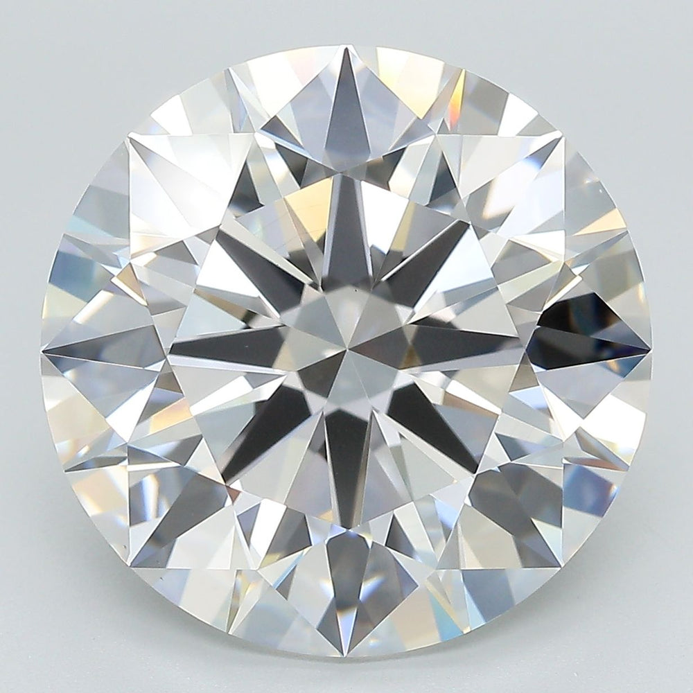 13.02 Carat Round Lab Diamond with  Cut Diamond in 14KT  view 1
