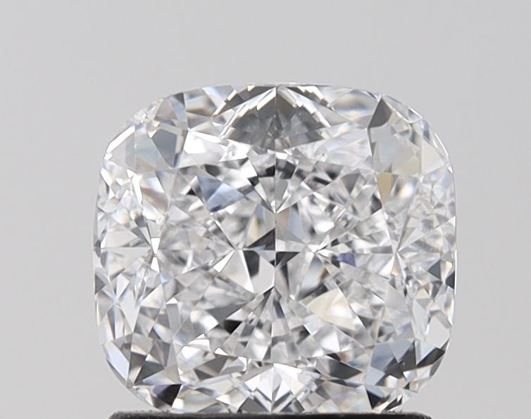 2.07 Carat Cushion Lab Diamond with  Cut Diamond in 14KT  view 1

