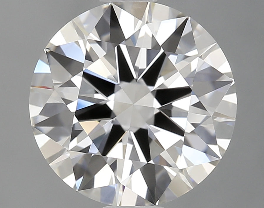 1.81 Carat Round Lab Diamond with  Cut Diamond in 14KT  view 1
