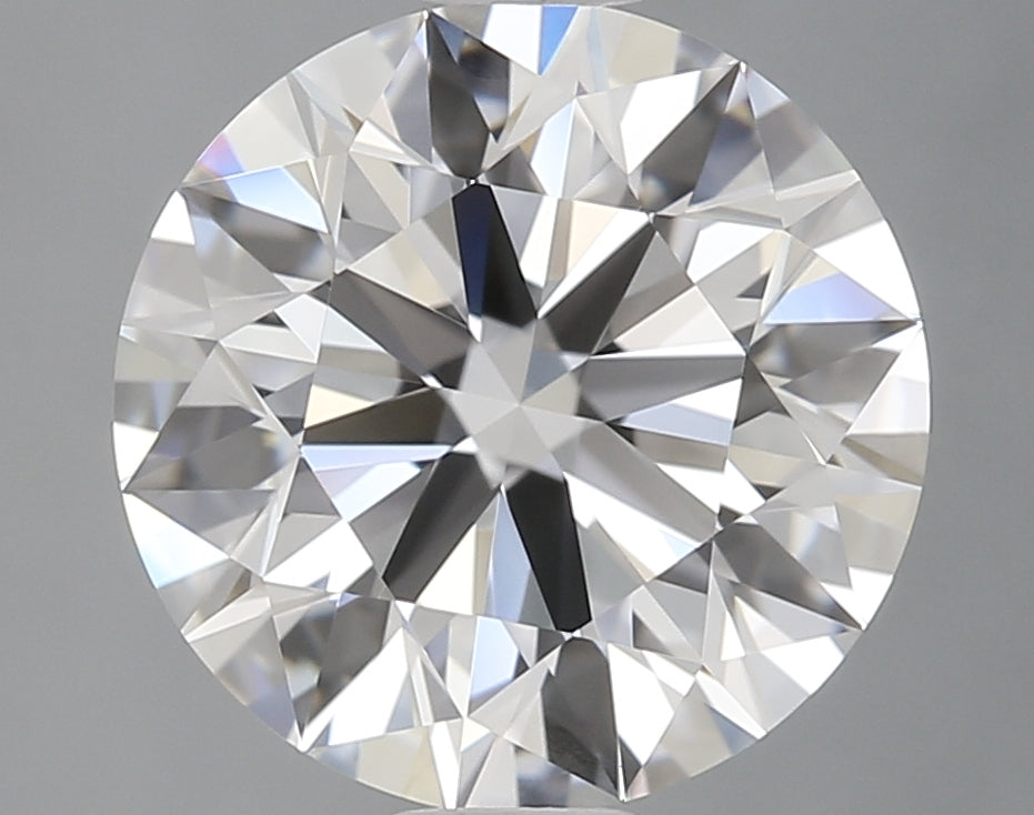 2.01 Carat Round Lab Diamond with  Cut Diamond in 14KT  view 1
