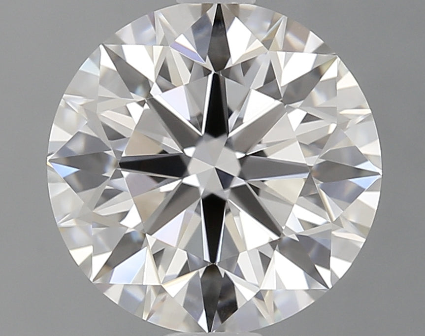 1.62 Carat Round Lab Diamond with  Cut Diamond in 14KT  view 1
