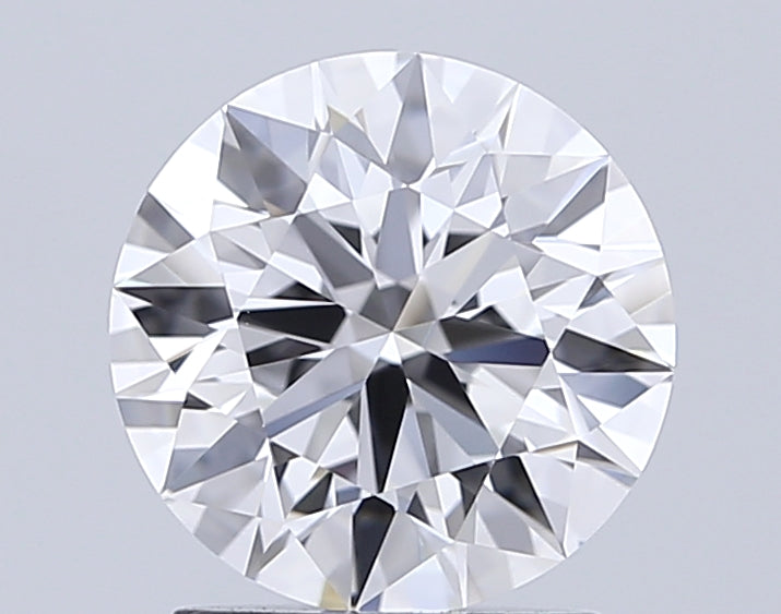 1.81 Carat Round Lab Diamond with  Cut Diamond in 14KT  view 1
