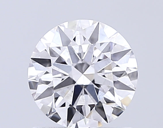 1.5 Carat Round Lab Diamond with  Cut Diamond in 14KT  view 1
