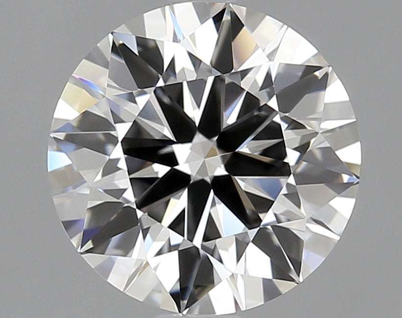 2.0 Carat Round Lab Diamond with  Cut Diamond in 14KT  view 1
