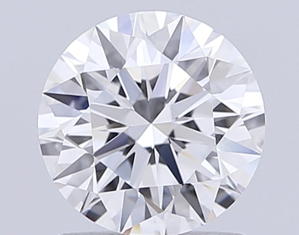 1.44 Carat Round Lab Diamond with  Cut Diamond in 14KT  view 1
