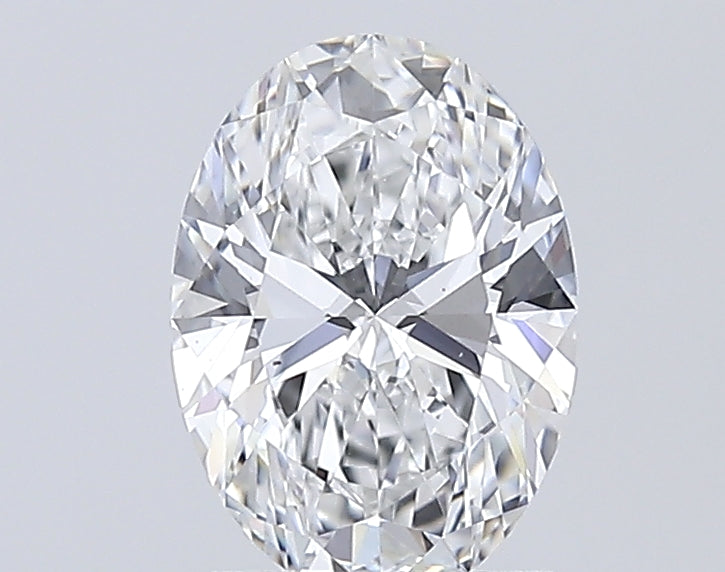 1.5 Carat Oval Lab Diamond with  Cut Diamond in 14KT  view 1
