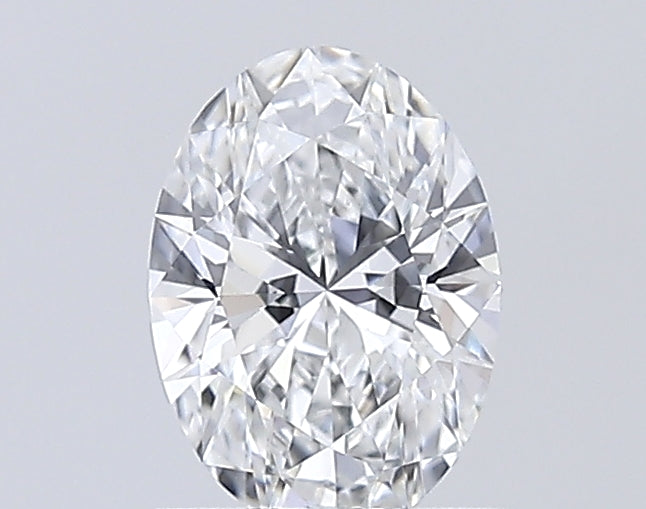 0.92 Carat Oval Lab Diamond with  Cut Diamond in 14KT  view 1
